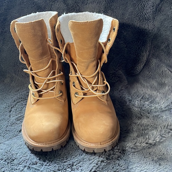 Ladies Timberland authentic fleece roll down - Picture 3 of 6